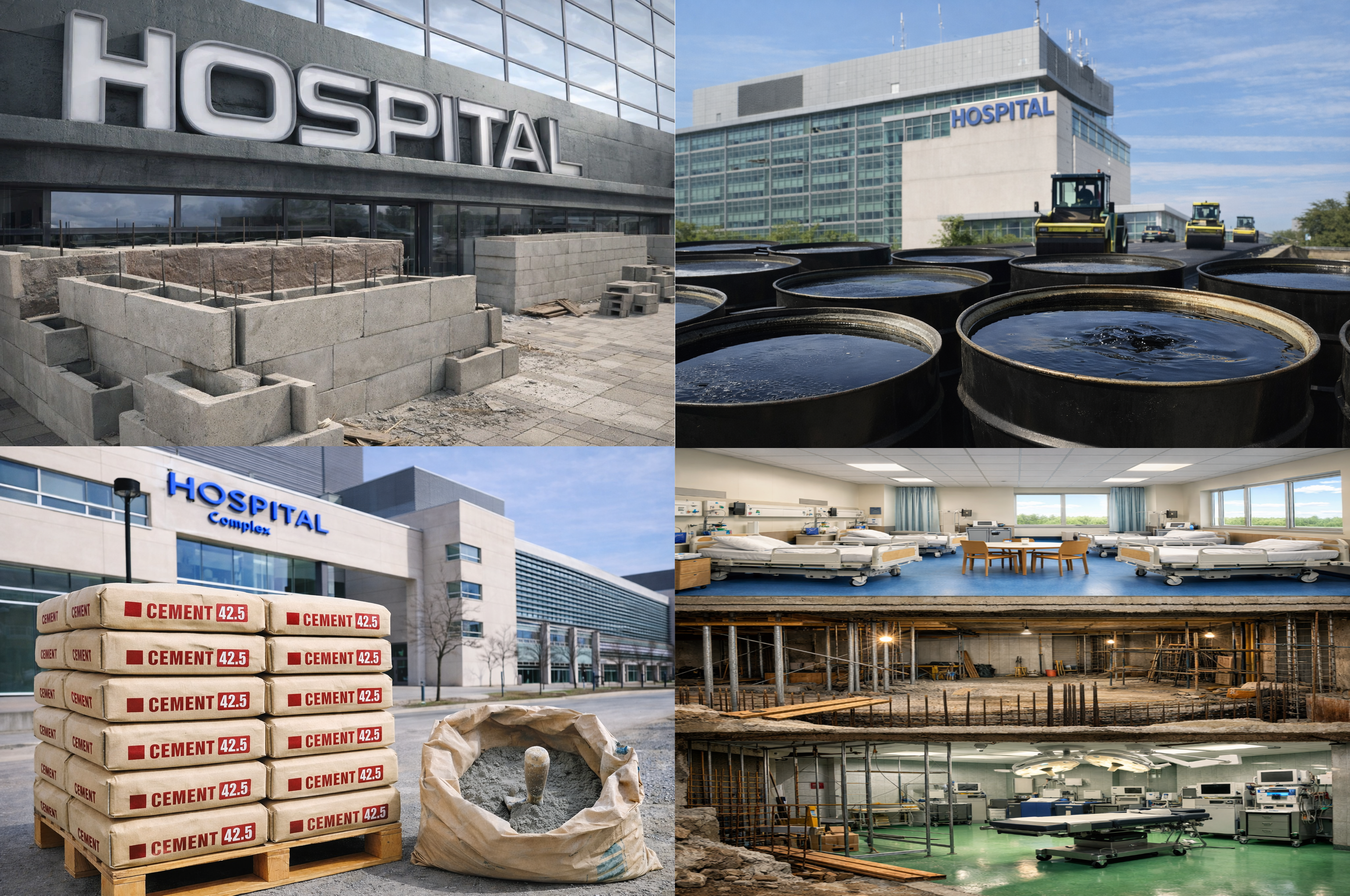 Hospital building materials